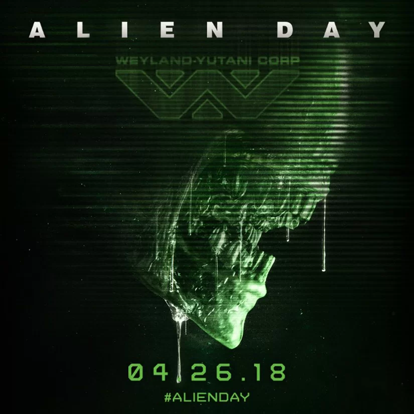 Material de divulgação do site oficial do Alien Covenant - Fox | Especial Alien Day Blog Questão D